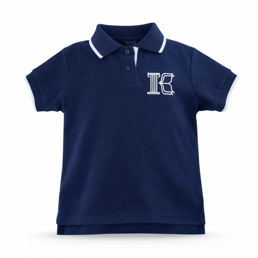 Playera Polo Azul Marino